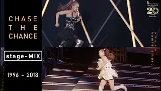 【CHASE THE CHANCE】 stageMIX 19962018  安室奈美恵 NAMIE AMURO  chd [upl. by Zwick]