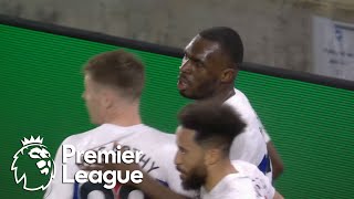 Christian Benteke snatches stoppagetime winner for Palace v Brighton  Premier League  NBC Sports [upl. by Isabel]