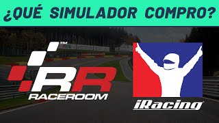 ⚔️RACEROOM vs iRACING  ¿Cúal es mejor SIMULADOR [upl. by Eeznyl]