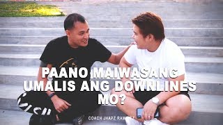 PAANO MAIWASANG UMALIS ANG DOWNLINES MO by Coach Jhapz ft ROI ZARO ZALDUA AIM Global Top 1 2018 [upl. by Tippets950]