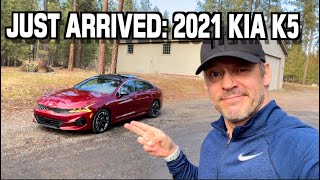 Just Arrived 2021 Kia K5 on Everyman Driver [upl. by Kandy474]