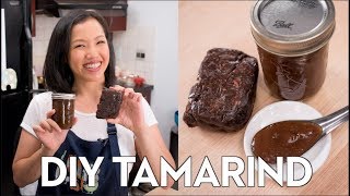 How to Make Tamarind Paste for Thai Cooking [upl. by Caressa]