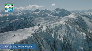 Die Skischaukel GroßarltalDorfgastein von oben [upl. by Hgielra64]