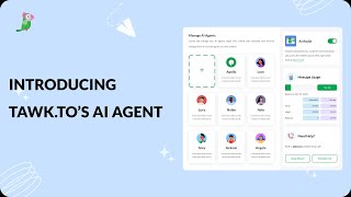 Introducing tawk to AI Agent [upl. by Kielty]