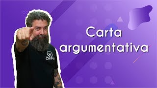 Carta argumentativa  Brasil Escola [upl. by Gonagle]