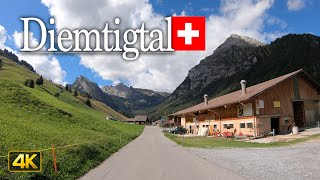 Diemtigtal Switzerland 🇨🇭 Driving from Wimmis to Grimmialp [upl. by Semele114]