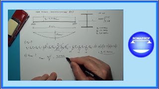 TRAVE DI ACCIAIO IPE  VERIFICA FLESSIONE MSL 246 [upl. by Carrington965]