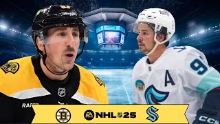 NHL Highlights  Bruins vs Kraken  November 3 2024 [upl. by Jamilla]