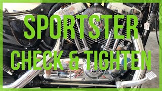 How To Sportster Things To Check And Tighten [upl. by Zere]