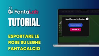 Tutorial Fantalab  Come esportare l’asta di riparazione da Fantalab a Leghe [upl. by Burd901]