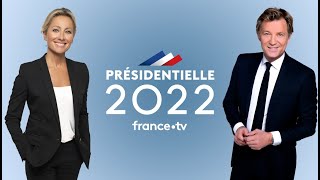 France 2  Présidentielle 2022  1er tour [upl. by Munro]