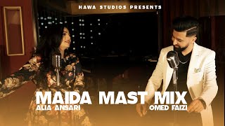 Alia Ansari amp Omed Faizi  Maida Mast Mix  New Afghan Song 2024 [upl. by Nepean]