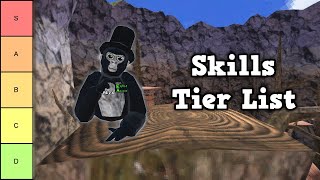 How Reliable Are Gorilla Tag Skills Tier List [upl. by Atteyram]