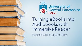 Turning eBooks into Audiobooks with Immersive Reader [upl. by Yelad234]