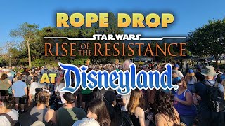 Rope Dropping Rise of the Resistance  How long does it take Strategies [upl. by Gallagher666]