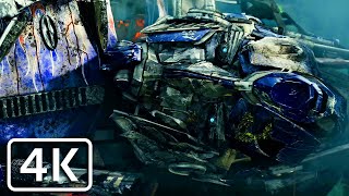 Transformers 2  Megatron kills Optimus Prime 4K [upl. by Tisbe]