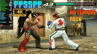 Tekken 6 PC Gameplay   PPSSPP 4K 60FPS   Configuration  HD Texture Pack  PSP Emulator 2024 [upl. by Zweig8]