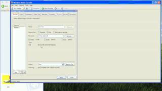 Windows Media Encoder Tutorial  How to encode a video file into a WMV file using Custom Sessions [upl. by Neerol]