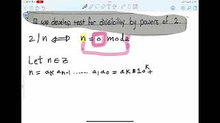 Divisibility test [upl. by Poppo398]