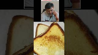 bachelor life brk fst food   toasted bread with mint chutney amp jam [upl. by Ahsias758]