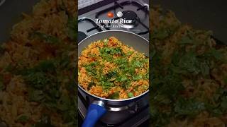 Simple Tomato Rice 🍅🍚  Leftover Rice Recipe  Quick lunchbox recipe  Recipe Under 10 minutes [upl. by Attenrev851]