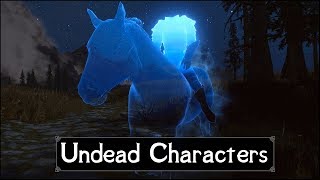 Skyrim Top 5 Undead Characters and Their Dark Stories in The Elder Scrolls 5 Skyrim [upl. by Lynad]