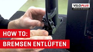 How to ShimanoBremse entlüften [upl. by Tiossem851]