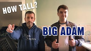 How tall is Big Adam  Height Comparison 👍 [upl. by Rotceh]