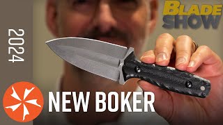 New Boker Knives Out SOON  Blade Show 2024 [upl. by Mandel512]