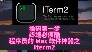 程序员的mac软件神器之 Iterm2 [upl. by Osnerol]