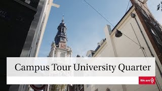 University of Amsterdam  Campus Tour University Quarter [upl. by Stouffer]