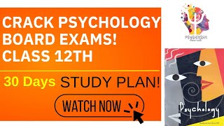 CRACK BOARDS IN 30 DAYSExpert Guidance by Preeti Goel  Psychology Boards Prep WATCH NOW cbse 💯✅❤ [upl. by Nalak413]