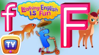 Letter “F” Song  Alphabet and Phonics song  Learning English is fun for Kids  ChuChu TV [upl. by Notlrak]