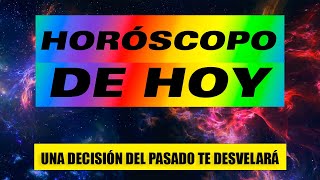 🔮 HORÓSCOPO DE HOY  Algo que hiciste hace mucho tiempo te traerá consecuencias ahora [upl. by Alue]