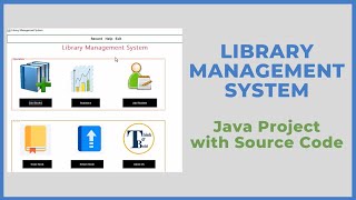 Library Management System  Java Project  Minor Project  Final year project  Computer Science [upl. by Hersh385]