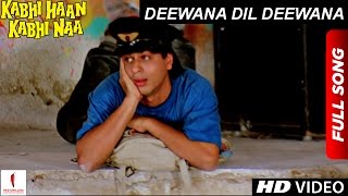 Deewana Dil Deewana  HD  Full Song Kabhi Haan Kabhi Naa  Shah Rukh Khan Suchitra Krishnamurthy [upl. by Eivets]