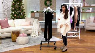 Legacy Plush Cozy Fleece Lined Tights Set of 2 on QVC [upl. by Eselahs]