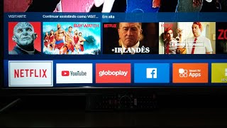 COMO CONFIGURAR SUA SMART TV SEMP PELA PRIMEIRA VEZ PASSO A PASSO [upl. by Okubo438]