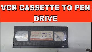 vhs to pendrive digital how to convert your vhs tapes [upl. by Hsaniva249]