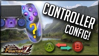 How To Change Controller Config on Monster Hunter Frontier Z  MHFZ Xbox and Ps4 controller [upl. by Dermot49]