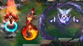 NEW Skins  Ambessa LEGENDARY Katarina Pantheon Kindred amp Swain Prestige  League of Legends [upl. by Anilac539]