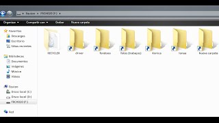 Como quitar accesos directos de las carpetas o archivos directos  recuperar archivos memoria usb [upl. by Fleta]