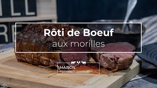 Rôti de Bœuf aux morilles  Recette [upl. by Vorster678]