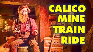 Calico Mine Train Ride at Knotts Berry Farm [upl. by Junna]