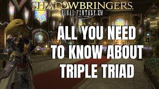 The Complete Beginners Guide to FFXIV Triple Triad 54 2021 [upl. by Nauqet]