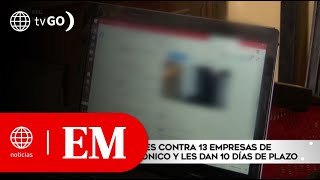 13 empresas deberán devolver dinero o entregar productos de compras online  Edición Mediodía HOY [upl. by Auhso]