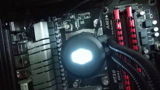 CoolerMaster MasterLiquid Lite 120 ReviewTest Part 1 [upl. by Rip]