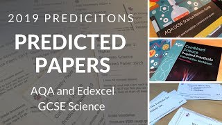 Predicted Papers for 2019 GCSE science [upl. by Aker]