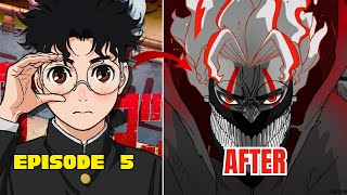 Weak Boy Cursed A Ghost Before He Most Powerful Demon  Dandadan Episode 5 Explain In Hindi [upl. by Yecac758]