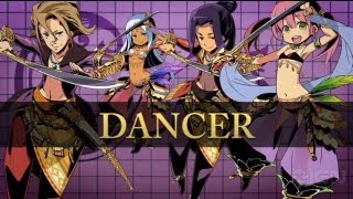 Etrian Odyssey IV Legends of the Titan Character Class Dancer [upl. by Oramlub]